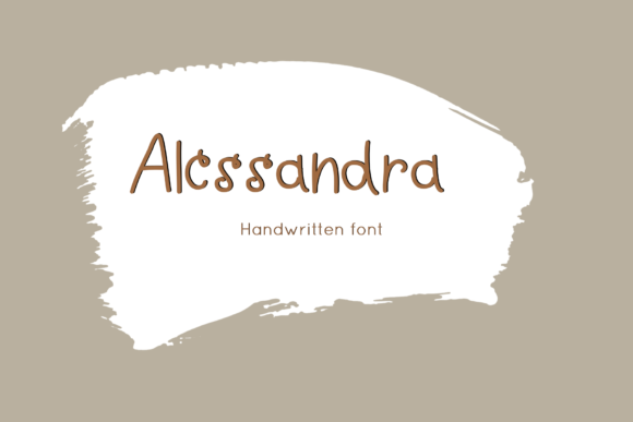 Alessandra: A Sweet Handwritten Font for Modern Branding