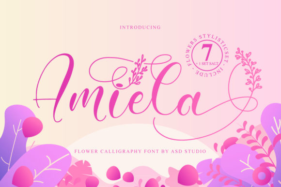 Amiela: A Classic Script Font for Elegant Branding