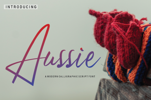 Aussie: A Handwritten Font for Editorial Elegance