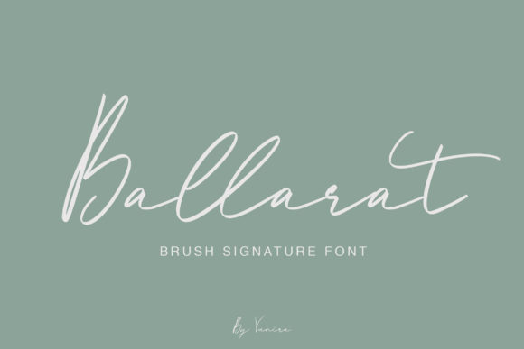 Ballarat: The Handwritten Font for Authentic Brand Stories