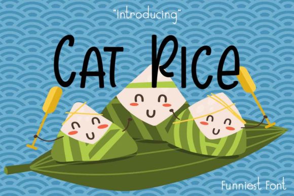 Cat Rice: A Friendly Handwritten Font for Your Brand