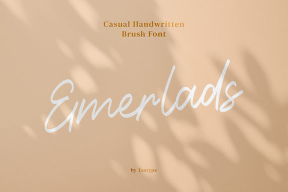 Emerlads: A Timeless Handwritten Font for Editorial Design