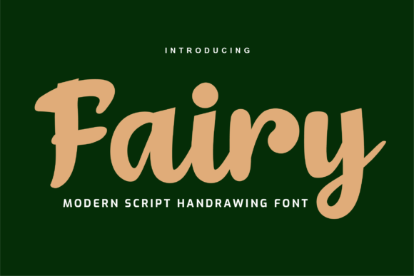Fairy: A Sweet Handwritten Font for Branding