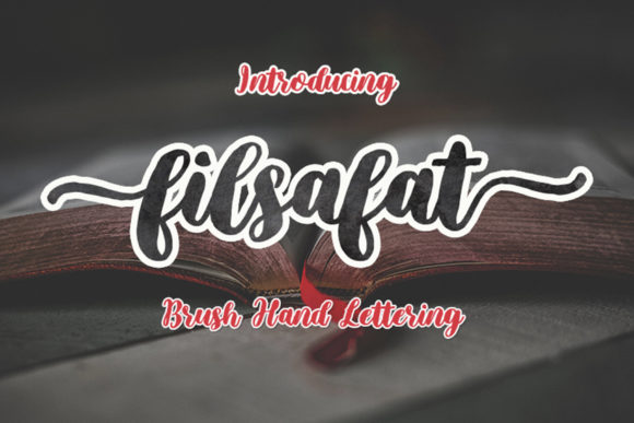 Filsafat: A Flowing Handwritten Font for Web Design