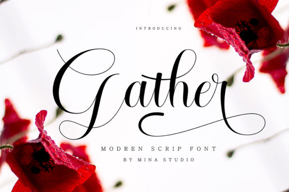 Gather: The Perfect Handwritten Font for Crafters