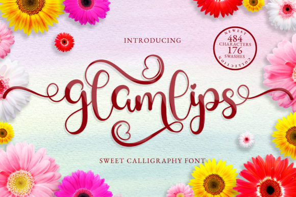 Glamlips: The Elegant Handwritten Font for Small Business Branding