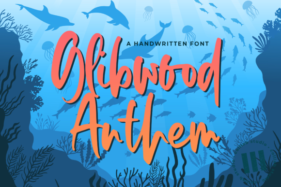 Glibwood Anthem: A Timeless Handwritten Typeface