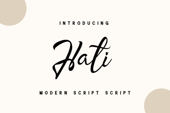 Hati: The Perfect Handwritten Font for Crafters