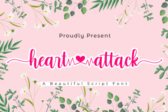 Heart Attack: A Premium Script Font for Marketers