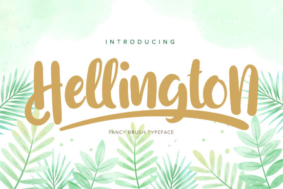 Hellington: A Sweet Handwritten Font for Brand Identity
