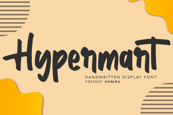 Hypermart: A Friendly Handwritten Font for Web Design