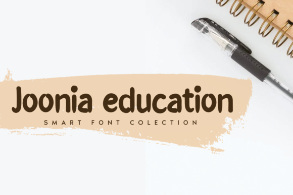 Joonia Education: A Friendly Handwritten Font for Marketers