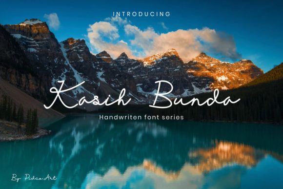 Kasih Bunda: A Handwritten Font for Your Brand