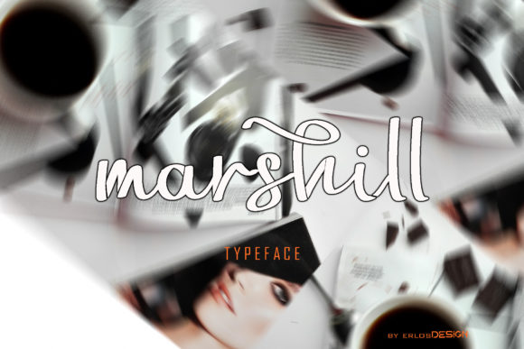 Marshill: A Handwritten Font for Elegant Editorial Design