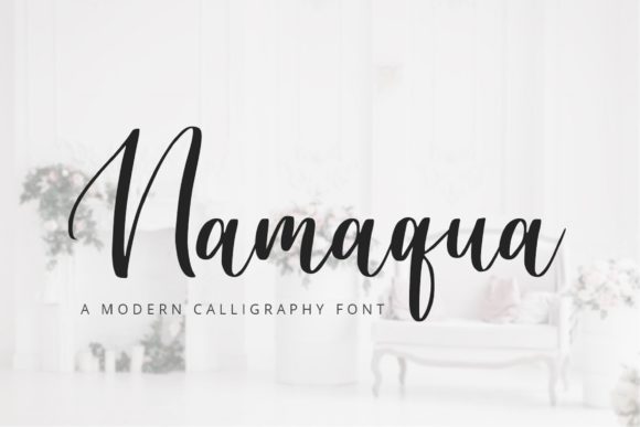 Namaqua: A Handwritten Font for Authentic Branding