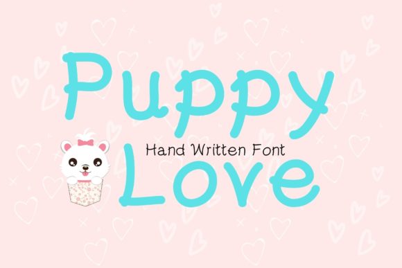 Puppy Love: A Sweet Handwritten Font for Makers