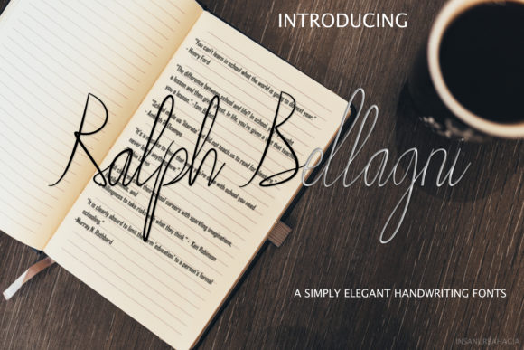 Ralph Bellagni: A Premium Script Font for Business