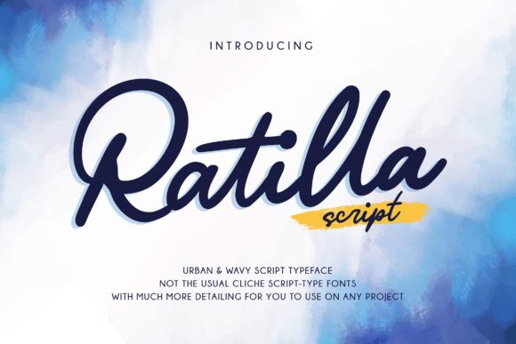 Ratilla: A Modern Handwritten Font for Web Design
