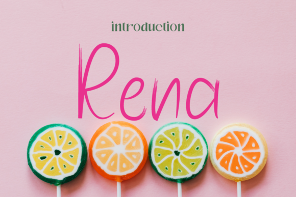Rena: The Handwritten Font for Authentic Campaigns