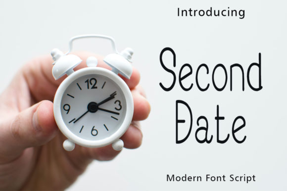 Second Date: A Handwritten Font for Modern Marketing