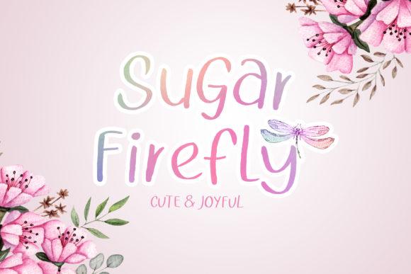 Sugar Firefly: A Charming Handwritten Font for Crafters