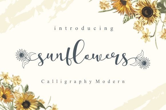 Sunflowers: A Handwritten Font for Campaign Clarity