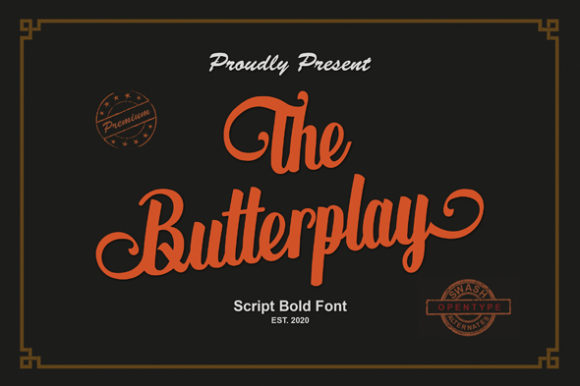 The Butterplay: A Premium Handwritten Font for Branding